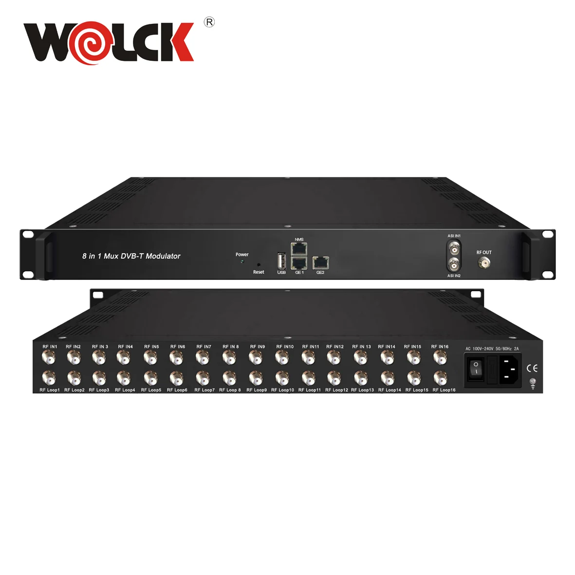 High quality 16 in 1 Mux-scrambling QAM Modulator WK-3394T