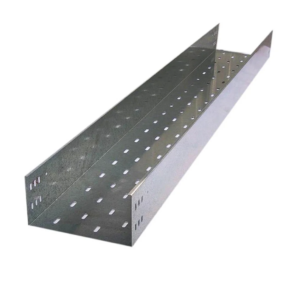 Advanced Equipment Full Size Custom Trough Perforated Stainless Steel Trunking Cable Tray