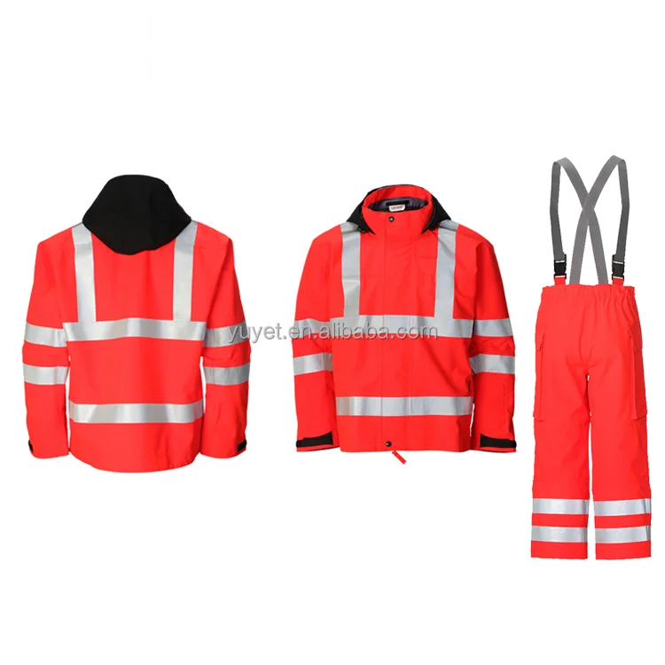 Yuyet nomex reflective flame-retardant safety overalls jacket pants suit fireproof overalls