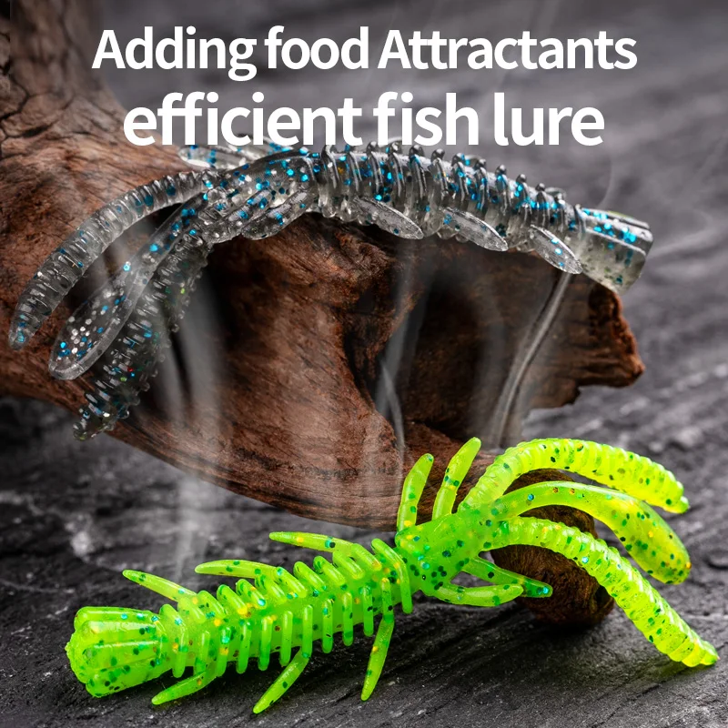 LINNHUE Silicone Skirt Pike Streamer Spinner bait Trailer Rubber Slider Shrimp Lure Jig Lures Squid Skirts Seawater Fishing