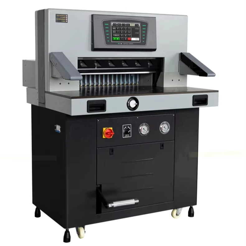 Factory Direct Sale Hydraulic A4 Paper Guillotine Paper Cutter Machines Semi-Automatic Electric Hydraulic Paper Cutting Machines