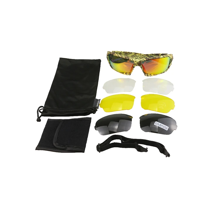 Goggles camouflage frame military fan glasses Shooting tactical glasses Sand-proof full-frame glasses