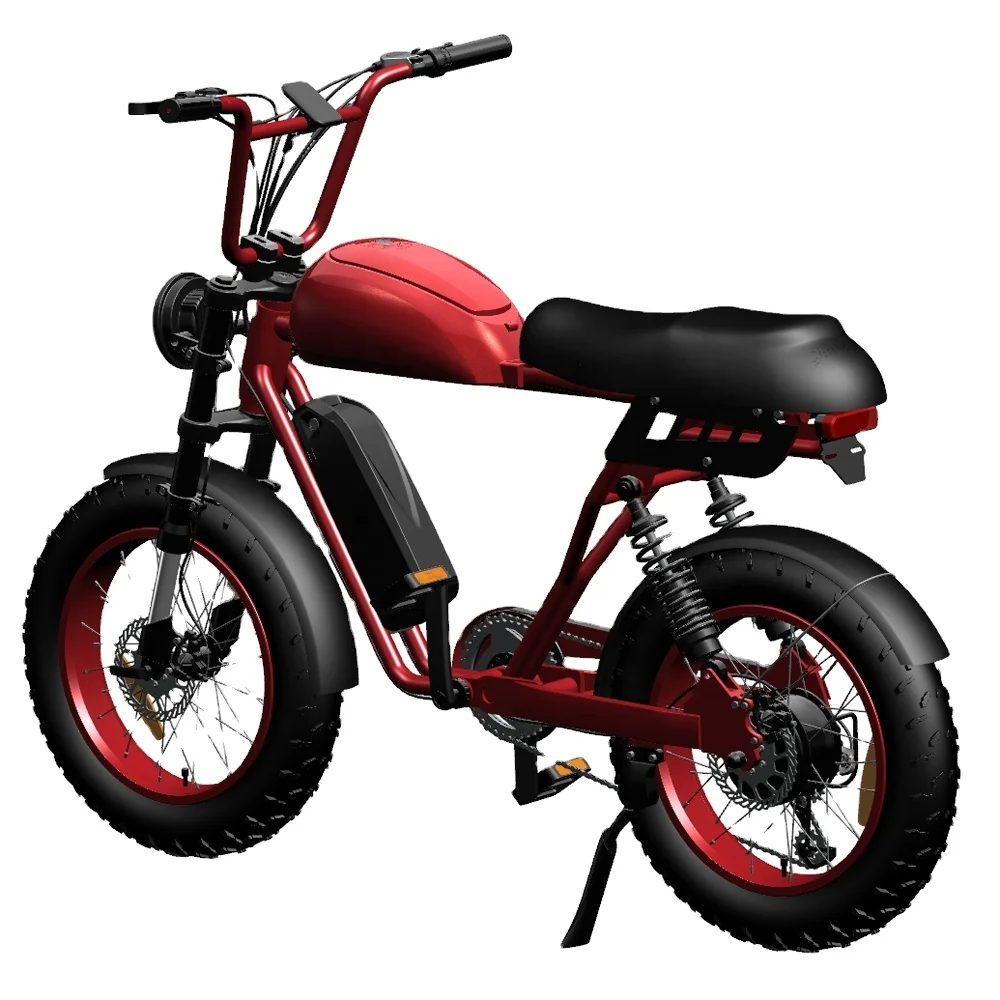 Best Selling Lithium Battery Electrical Electric City Mountain Road Fat Tire Vehicle with CE