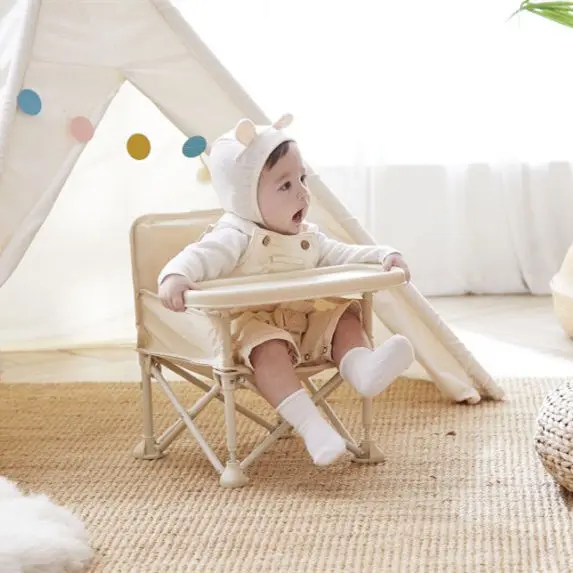 Baby Feeding Chair With Safety Belt Adjustable Baby Foldable Children Feeding Chair And Table For Feeding