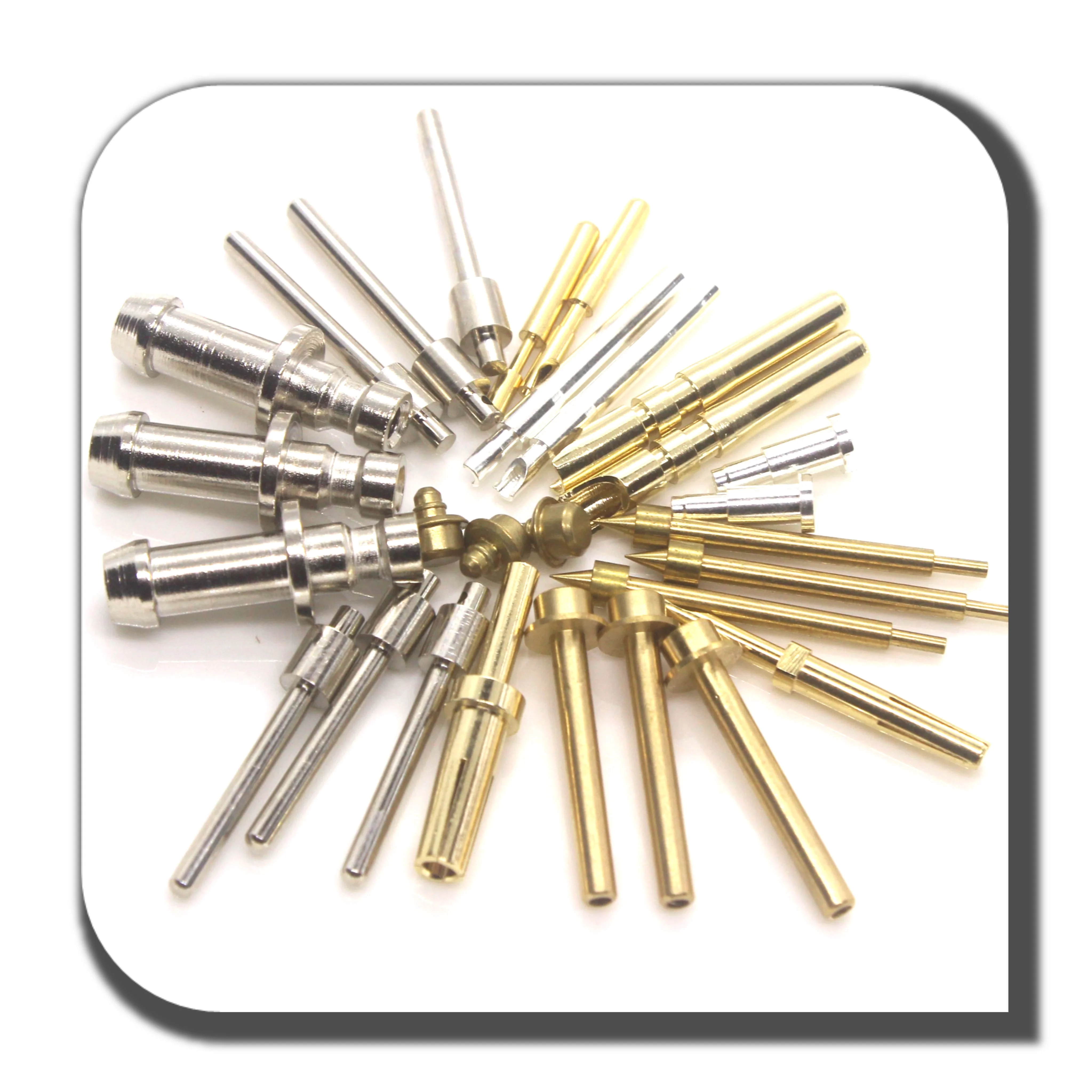 Разъем M12, паяльный тип, штифт для монтажа печатной платы