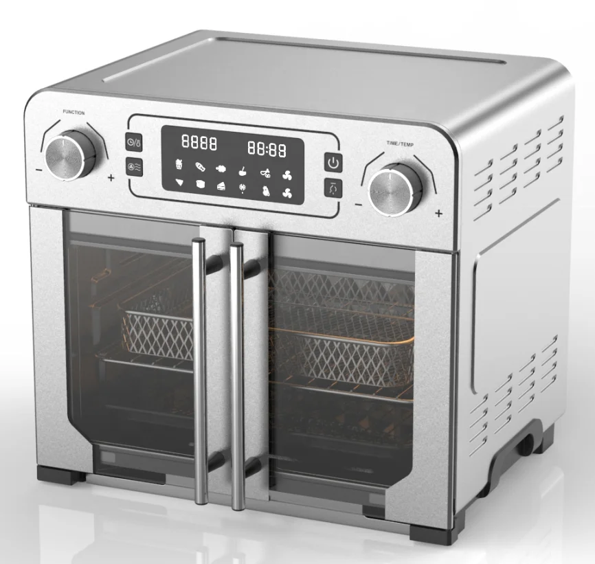 12l 24l 15l 18L 25l 30l stainless steel Digital Air Fryer Oven combo with all accessories dual door oven air fryer