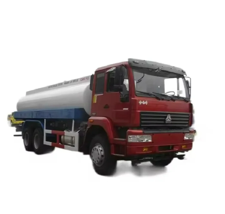 Howo Fuel  Water Tanker Truck 6X4 HOWO Fuel Water Trucks Mobile Fuel Dispenser Oil Bowser Pump Tanker Truck