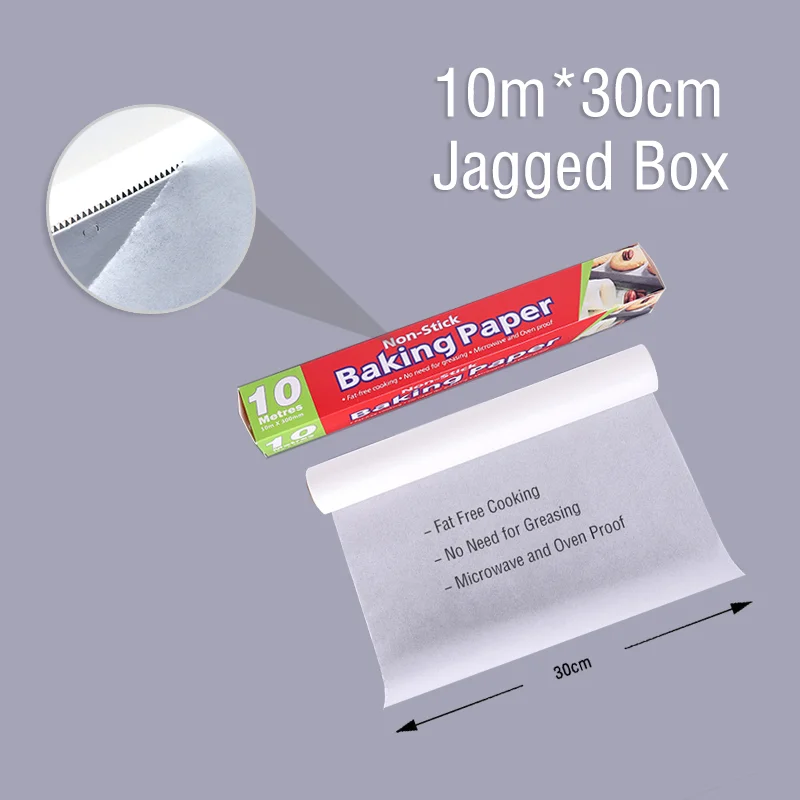 Dark Brown Parchment Paper Silicone  in rolls parchment paper for air fryer Disposable Baking  mini cake form baking paper
