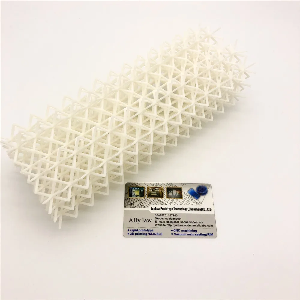 Nylon PA12 Plastic Big Size Machining Parts Rapid Prototyping 3D Printing