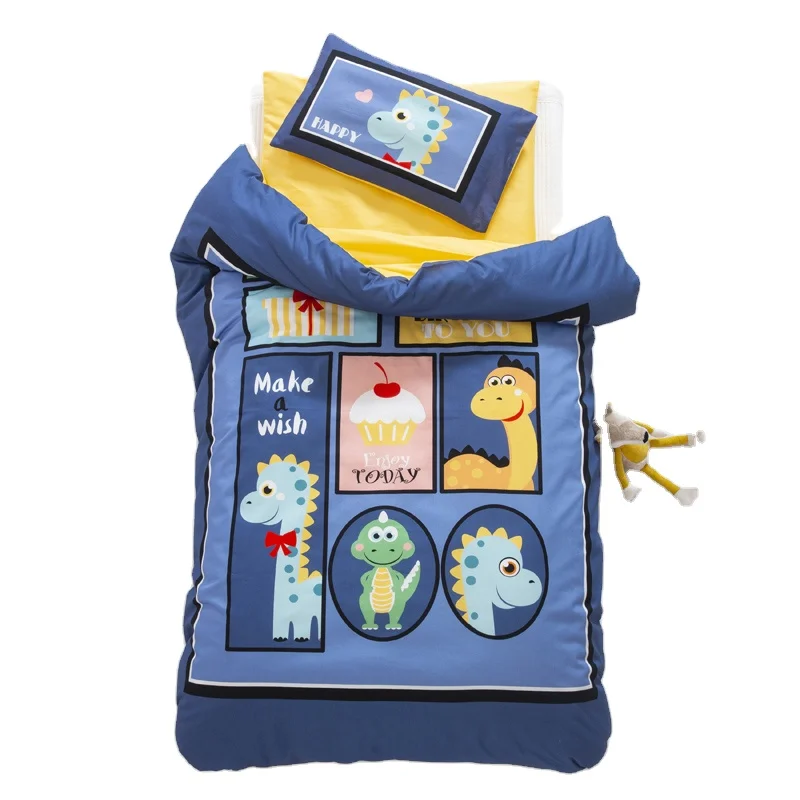 
Digital Printing Bed Set Cartoon Pattern Sheet Bedding Set 