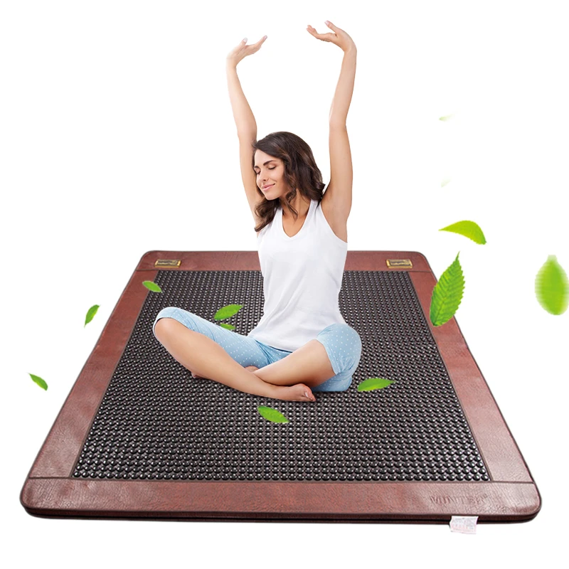 Jade Mattress Far Infrared Heating Thermal Jade Mat Pad Tourmaline Body Therapy Jade Bed Mattress