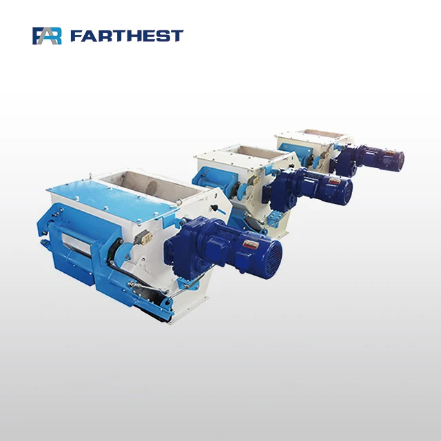 Farthest Chicken Feed Production Line Impeller Feeder Installed on Hammer Mill Machine