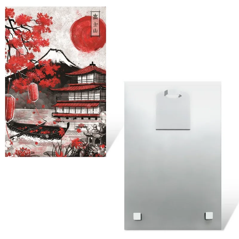 Глянцевая алюминиевая термопечать на заказ, 12 и 18 дюймов, HD, Сублимационное крепление, Алюминиевый металлический принт Fuji для японских дужек лодки