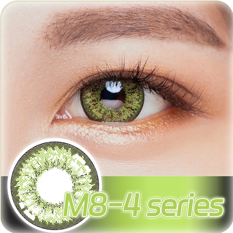 Hot Eyes Lens Eye Contacts Lentes  Contacto Len Yearly Diamond Colored Contact Lenses