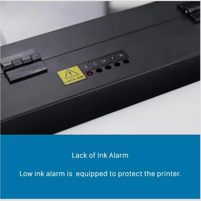 SinoColor Professional 40cm 60cm 80cm i1600 i3200 Dual Four Head T-shirt All in One DTF Printer For Textile Digital Printing