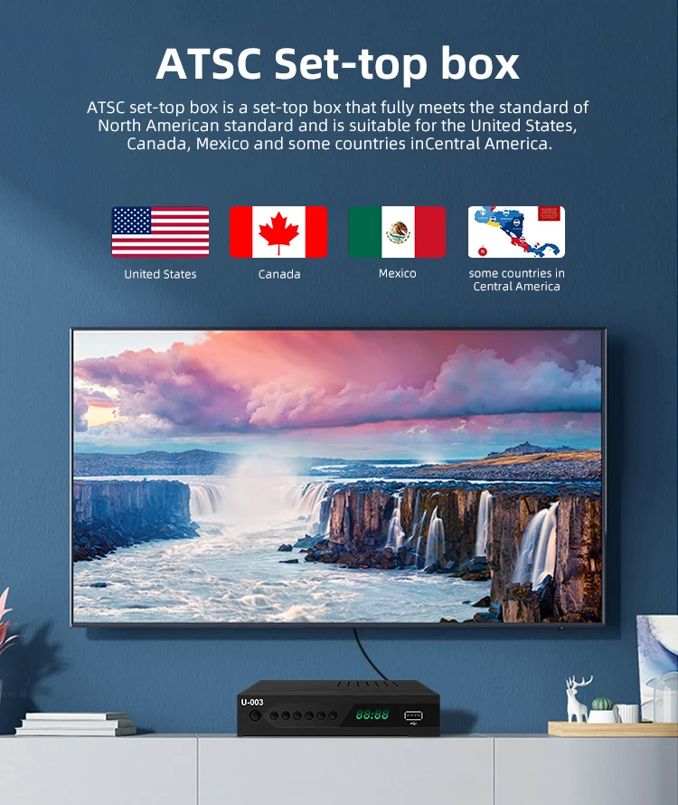 TV Box DVB T2 ATSC