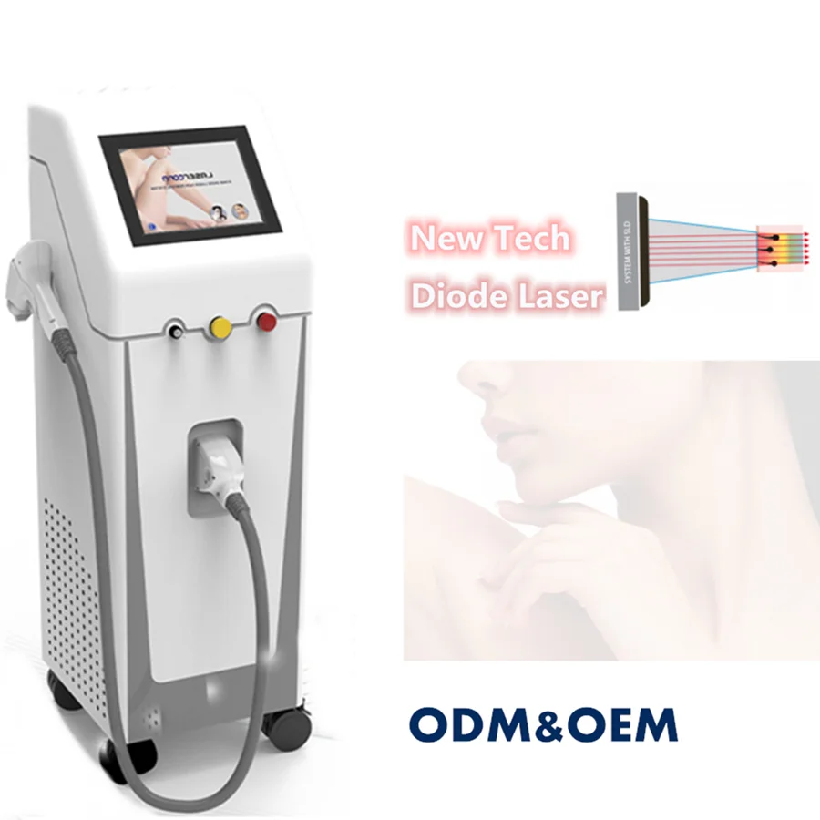 4 Wavelengths Diode Laser Permanent Hair Removal Laser Machine