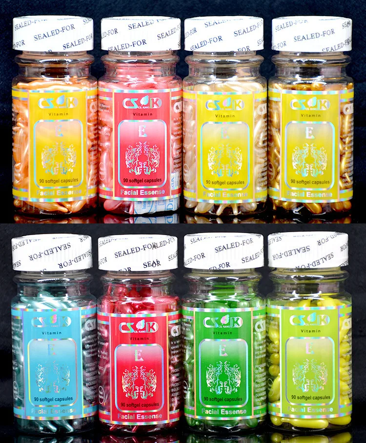 90 Capsules VE Rejuvenating Moisturizing Facial Serum