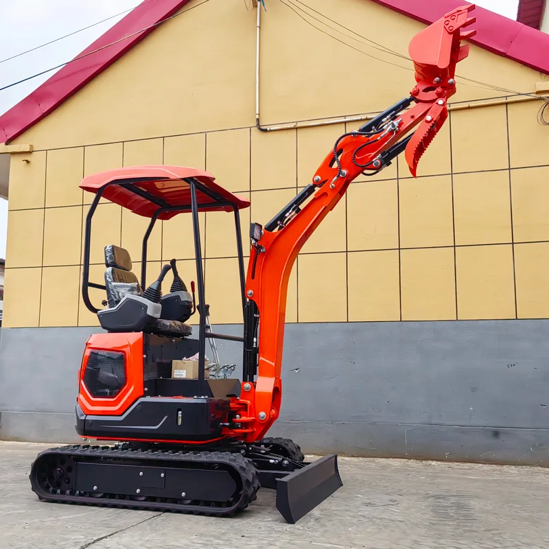 Mini Excavator 1.8 Ton CE EURO5 Fast Delivery mini small excavator 1 ton 2 tons chinese Crawler mini digger excavators for sale
