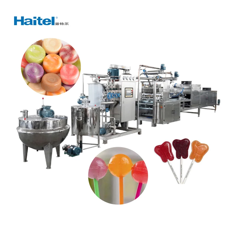 Multifunctional advanced jelly bear candy making machine gummy candy production line supplier