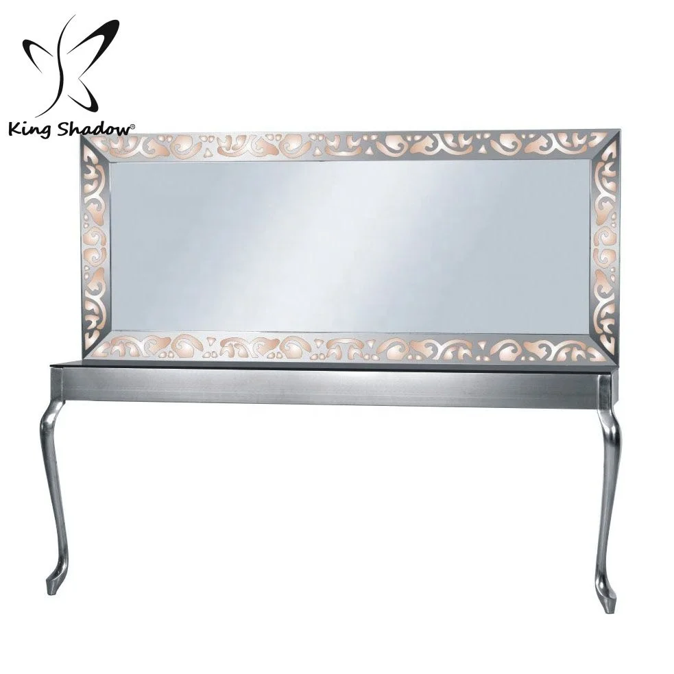 
beauty salon furniture/french style mirror/lighted salon stations 