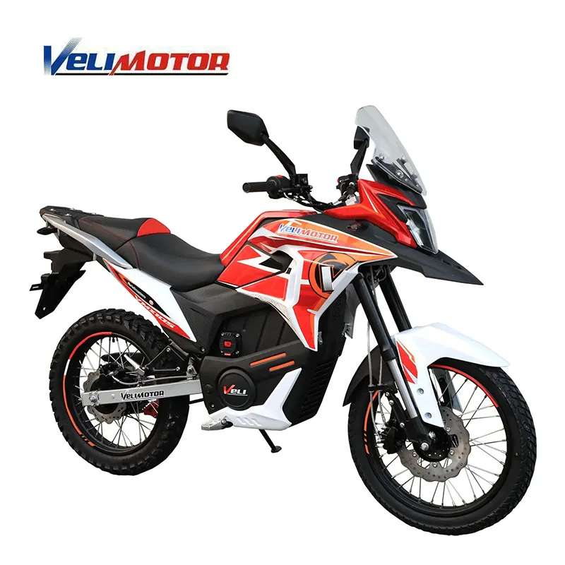Dirt Bike VELIMOTOR 12000 Вт аккумулятор 72 В 58 А · ч эндуро Электрический Мотокросс для взрослых VMX10S