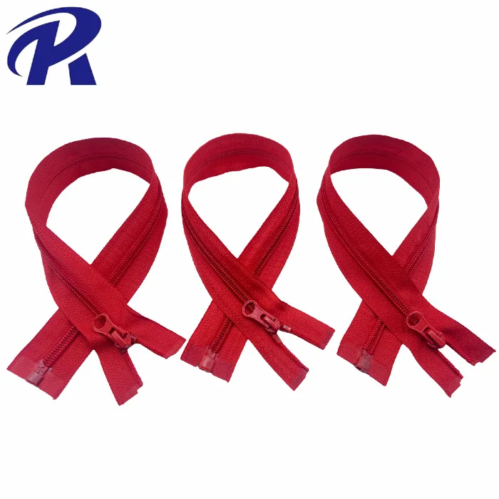 No.5 Autolock Nylon Zipper Opened End For Pants Bags back 5 long chain nylon zipper tape