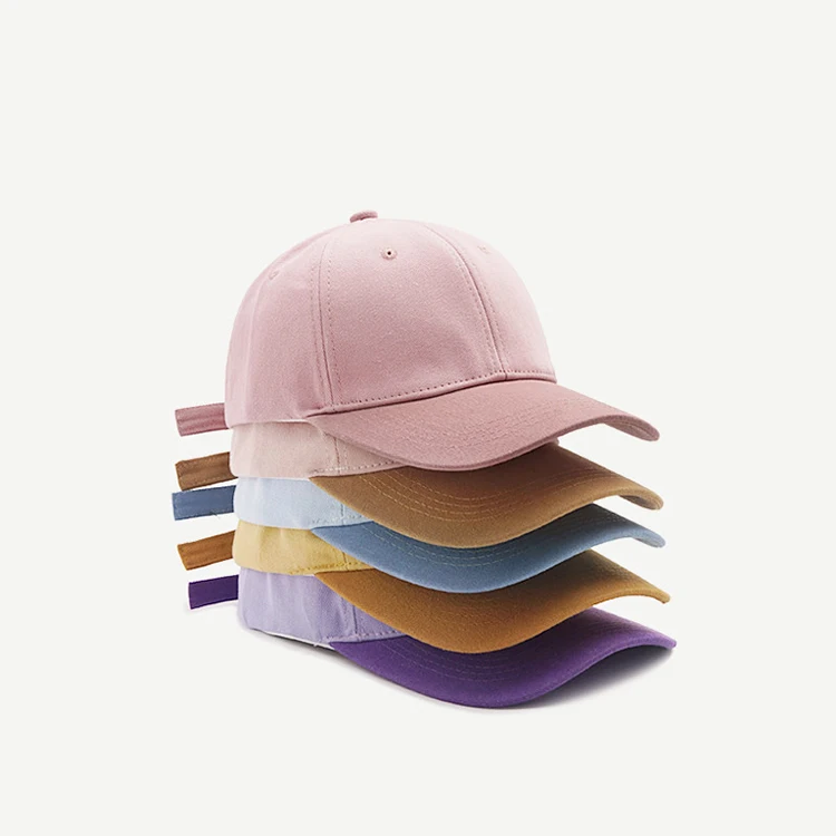 Superior Quality Fashion Unisex Custom Baseball Cap Professional Custom Pure Color Sport Cap Baseball Hats