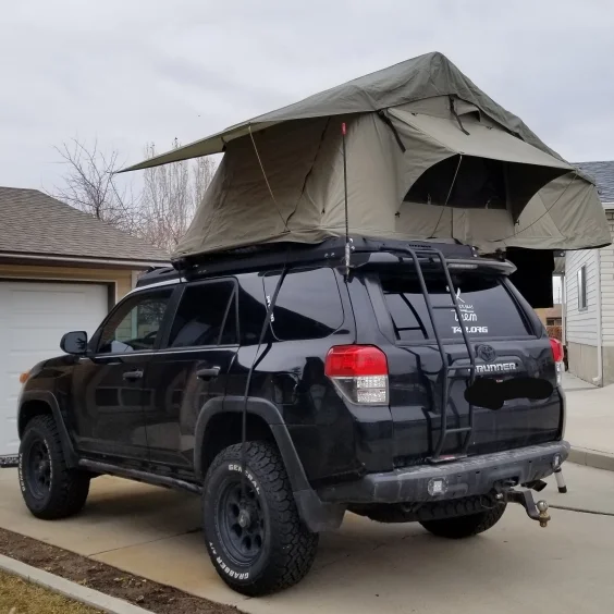 Overland 4x4 water proof large buy outdoor car camping soft roof top tent for sale