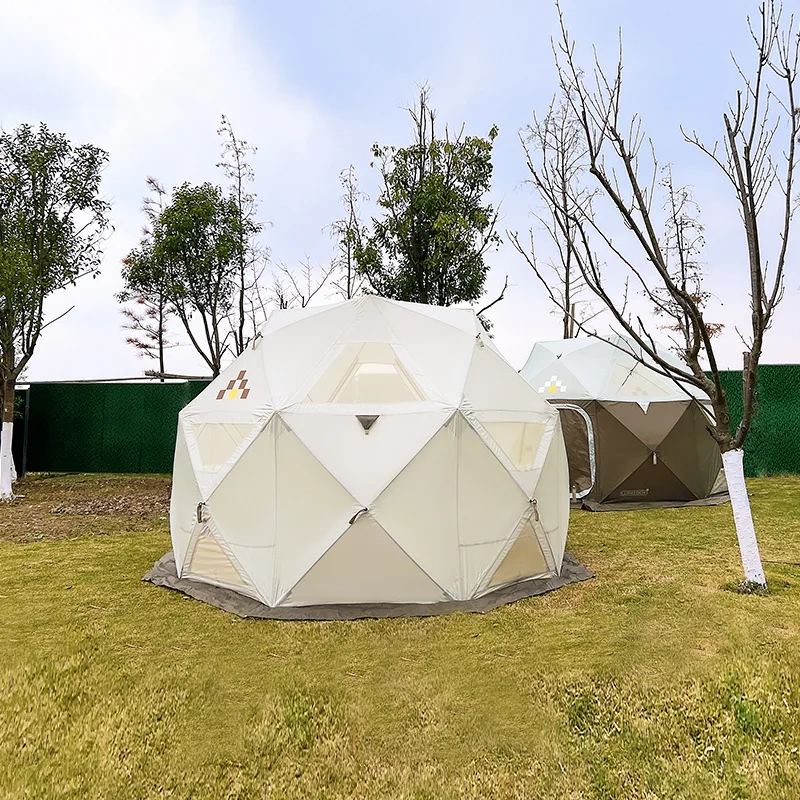Outdoor spherical tent automatic camping folding tent rainproof