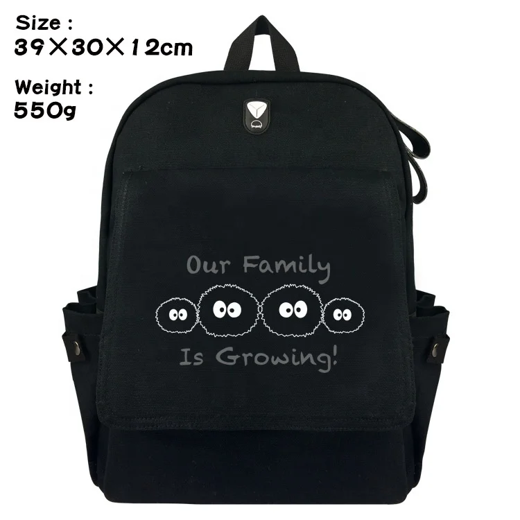 11 Styles My Neighbor Totoro Anime Cartoon Canvas Backpack Students Bag Japanese Anime Bags for Kids