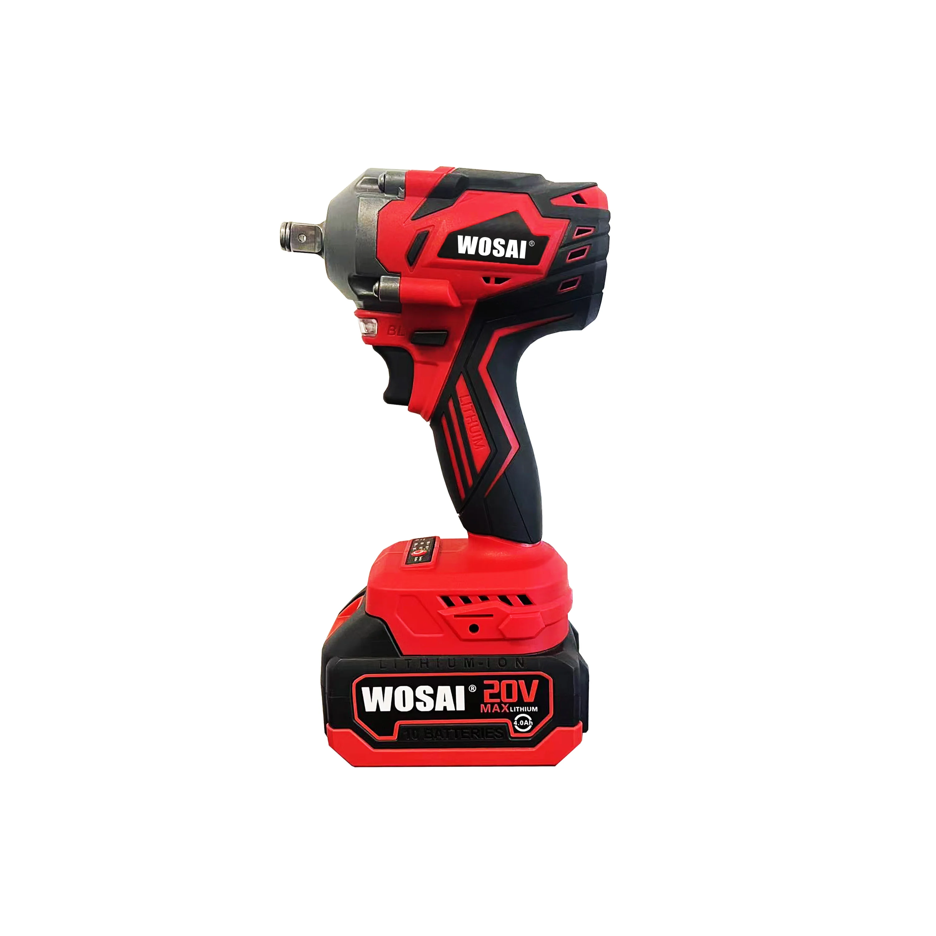 WOSAI China New design Handmade Tools 450Nm Electrical Strong Impact Wrench