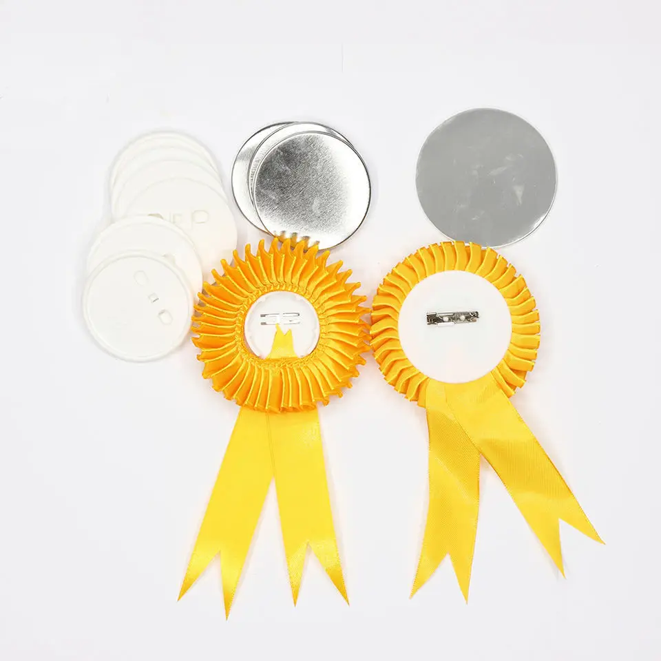 Custom Digital 2.25 Inch Tin Plaque Engraving Pin Button Maker Machine Antique Rosette Metal Home Decoration Gift Cross Painted