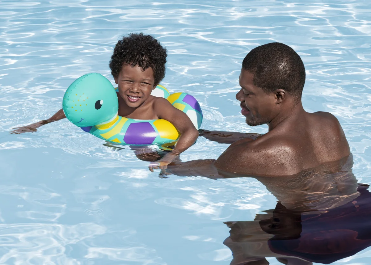 Bestway 2024 New 36405 Family Swimming Pool Swim Tube Floats Outdoor Inflatable Swimming Ring For Kids