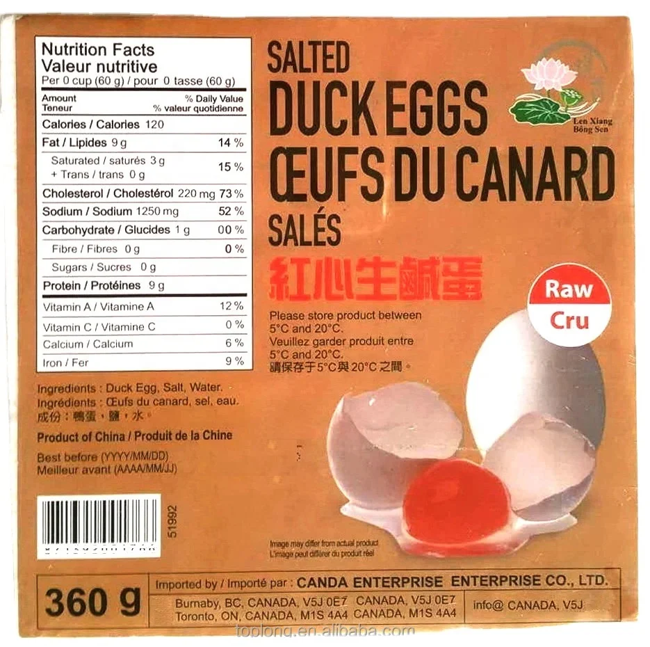 Salted Duck Eggs