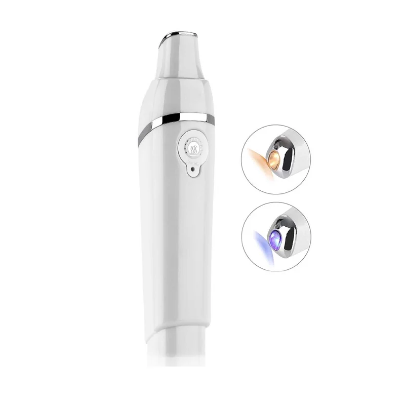 Waterproof Hot Compress Eye Massager Apparatus Mini Eye Massager Pen with Light Wave
