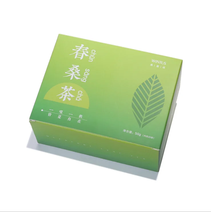 Подарочная коробка для упаковки чайной коробки экологически чистая пищевая матовая картонная Персонализированная бумага премиум-класса новый дизайн изготовленный на заказ фирменный чайный картон