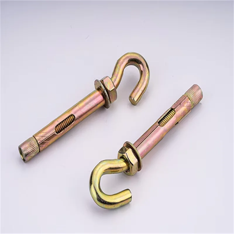 Factory Supplier Grade 2 Steel Paint Finish ASTM4.8 ASME8.8 ANSI10.9 AISI12.9 Sleeve Expansion Bolt J O L Type Head Hook Anchor