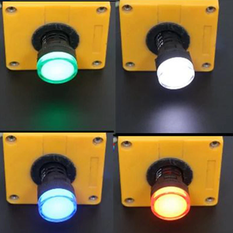 AD22-22DS LED Pilot Lamp Custom, High Quality Indicator Lamp Signal lamp Industrial Led Indicator Light 22MM 1W