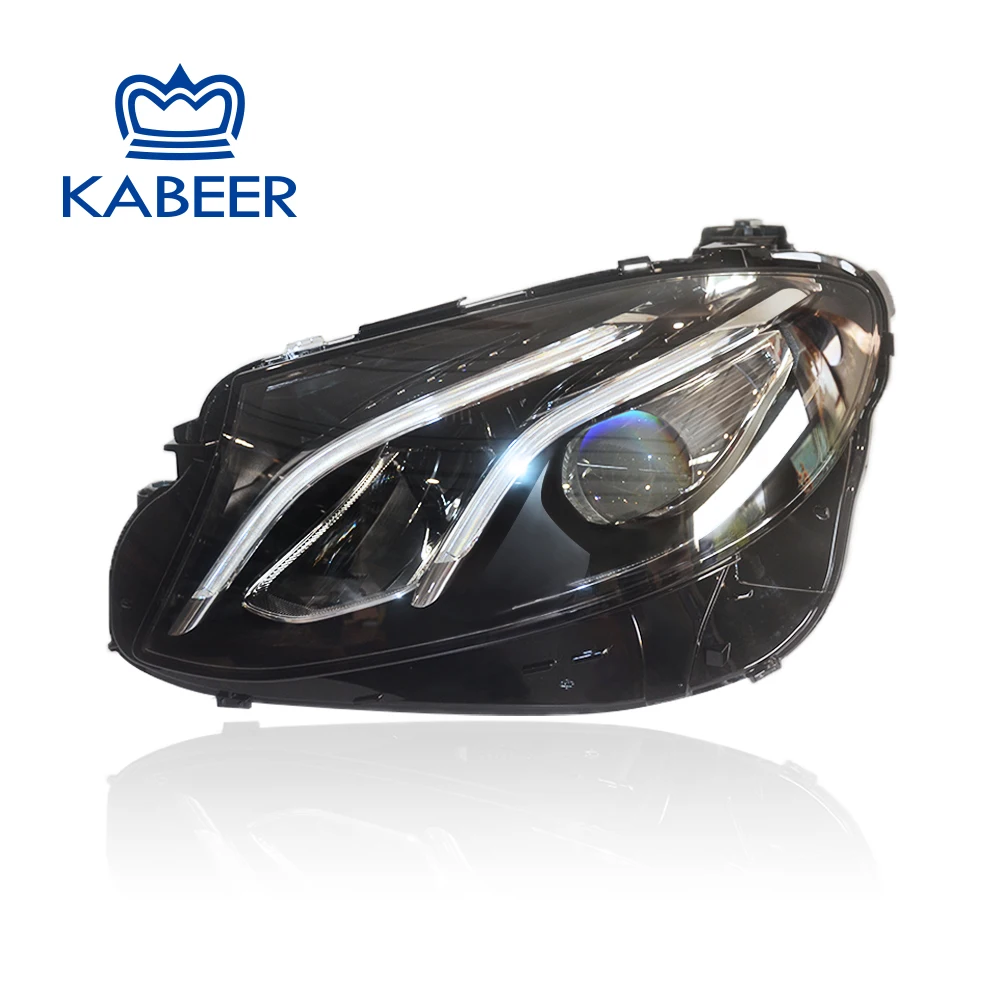 Kabeer auto car front head lamp headlights for Mercedes Benz W213 E-Class E300 E43 E63 2017 2018 2019
