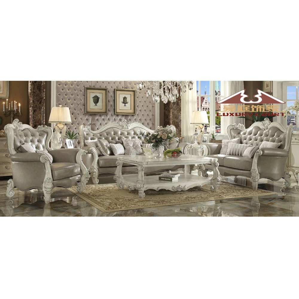 high quality home luxury European design furniture sofa set  luxury living room and hotel sofa