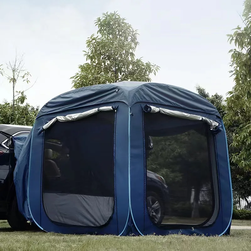 Portable  Outdoor Car Rear Tent Rainproof Car Awning Tent Shading Tent With Canopy Anti mosquito Net