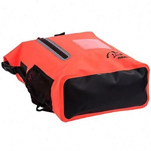Promotional Custom Inflatable PVC Safe Swimming Hiking Open Water Buoy Floating Camping Dry Bag Backpack