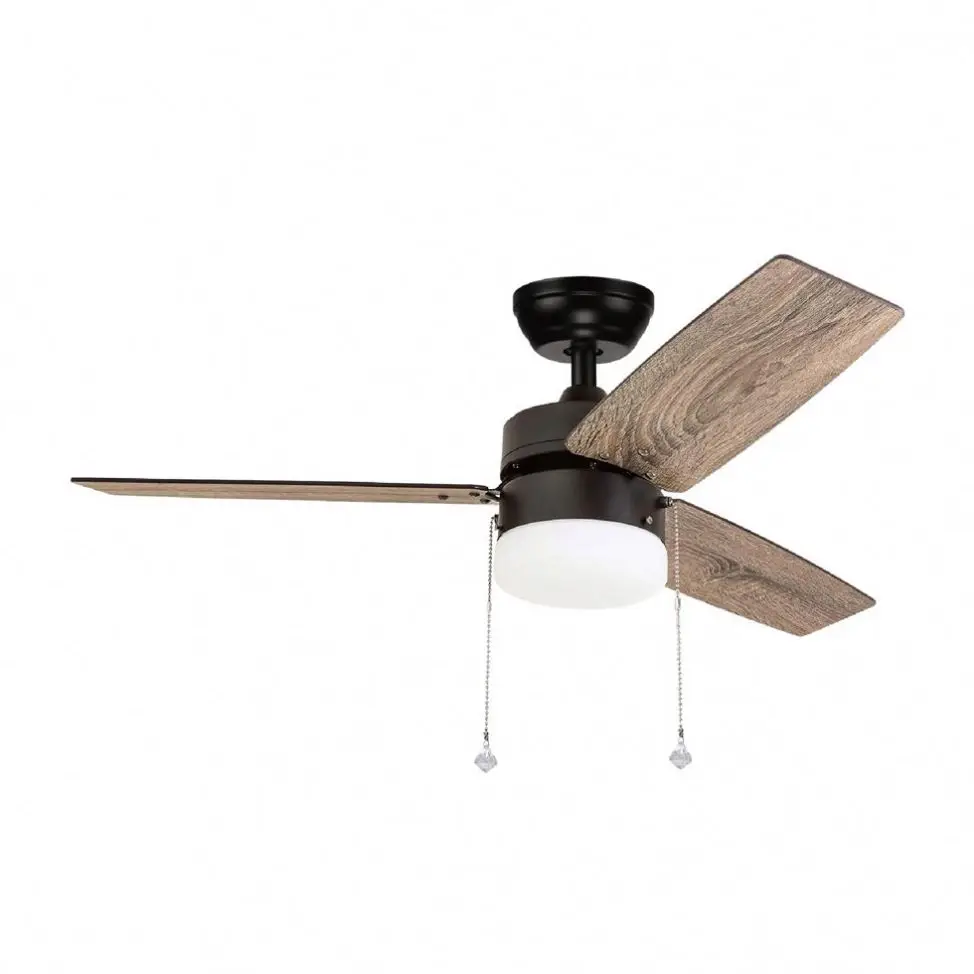 With Cover Small Rattan Dual Bearing Size Receiver Ceiling Fan