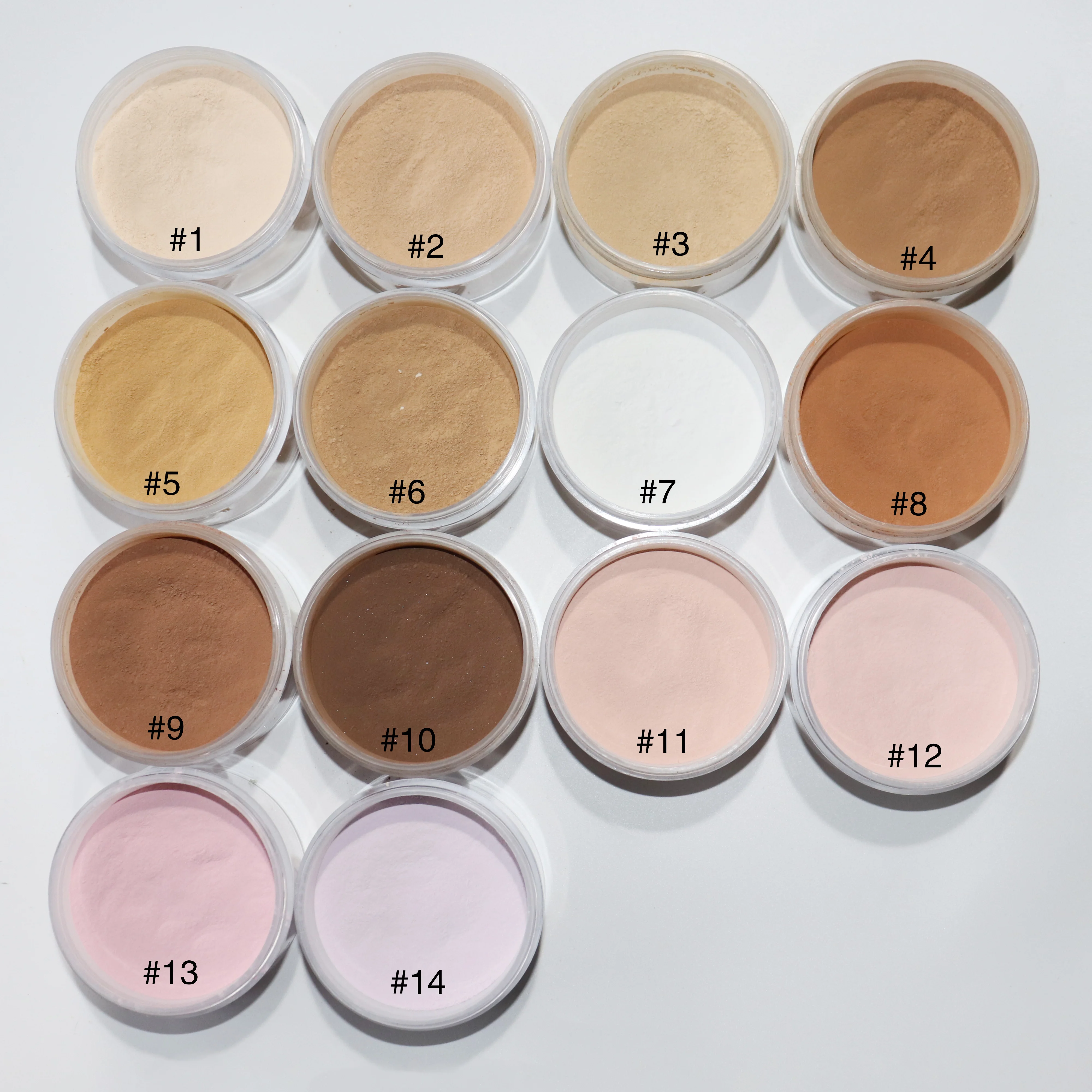 Сделать свой собственный бренд Высококачественная косметика частная торговая марка Макияж лица 30 г полупрозрачная рассыпчатая