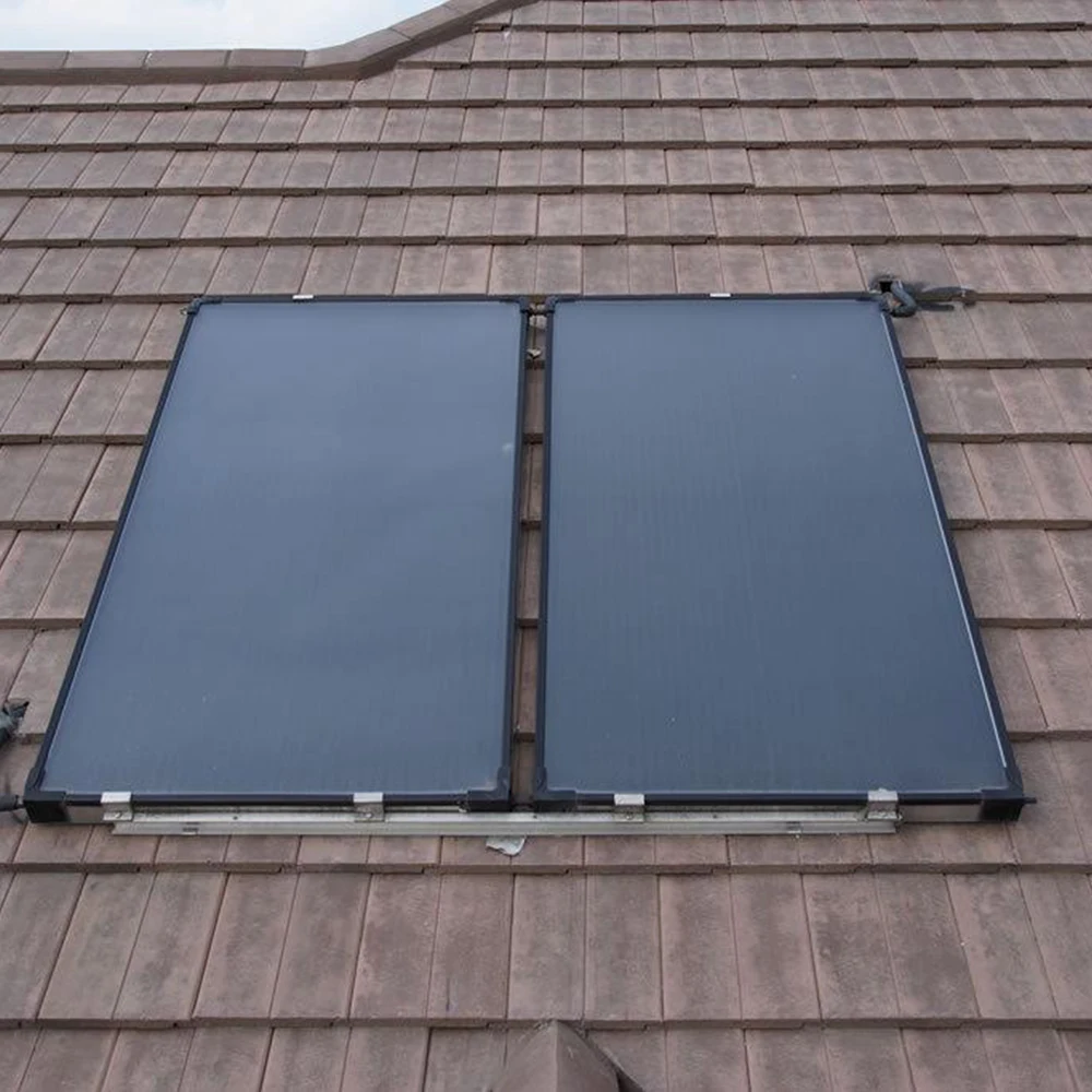 Galvanized Sheet Rooftop Solar Water Heating For Swimming Pool Water