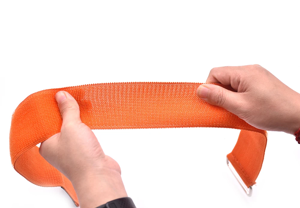 Heavy loop fabric stretchable hook loop Knit Elastic Band for Clothes Sewing Hemming Craft Fabric Tape