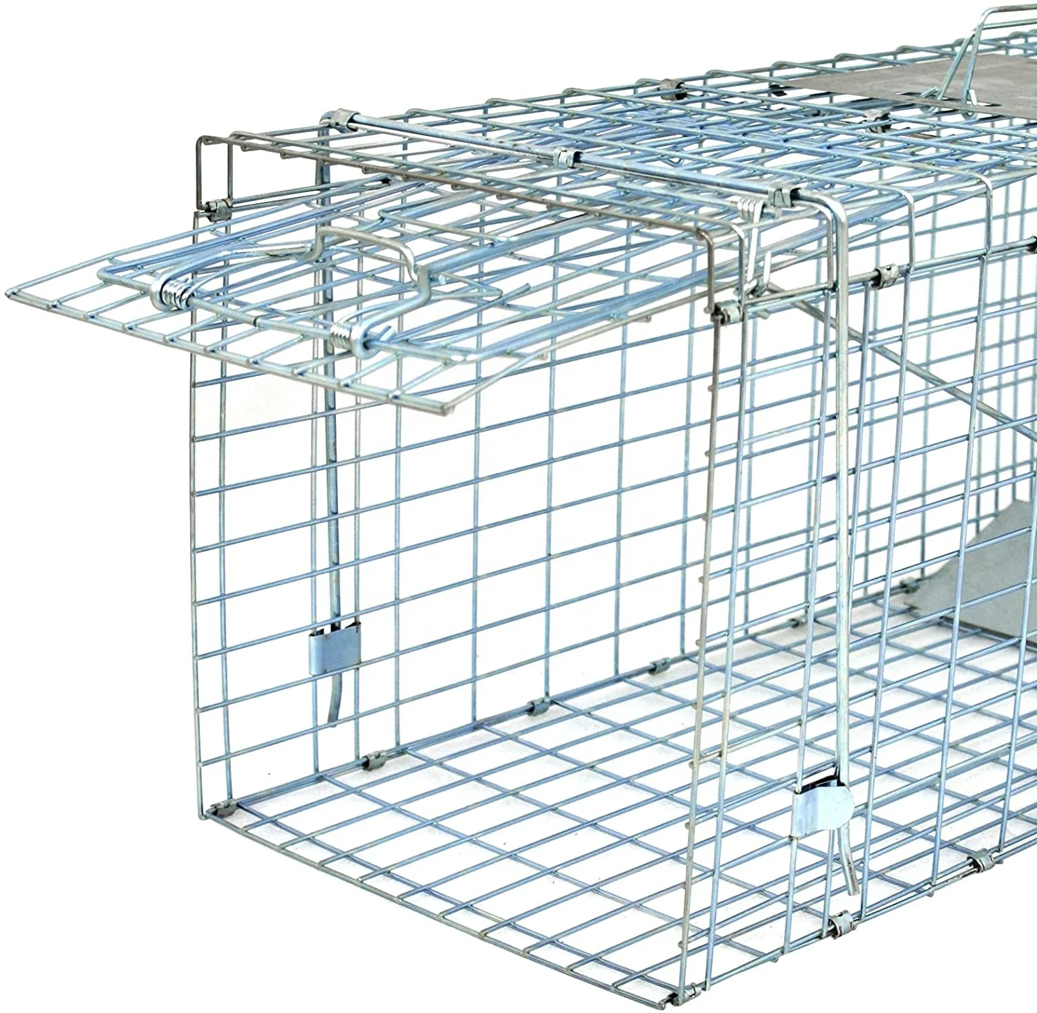 Catch and Release Humane Rodent Cage Medium Live Animal Trap Cage Squirrel Stray Cat Catcher