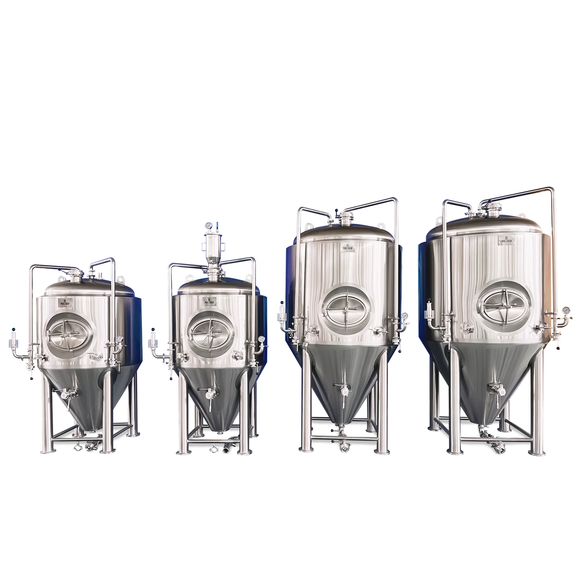Beer Manufacturing Fermentation Tank 500l Strainless Steel Fermenting System Conical Fermenter for Stainless Steel Beer Brewing