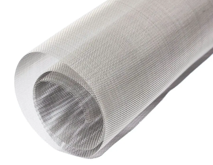 High-Quality pure Titanium woven wire mesh/Titanium mesh screen/Titanium metal mesh net for filter